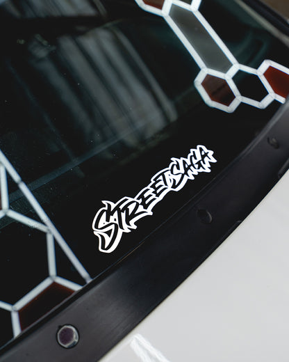 STREETSAGA DECAL WHITE